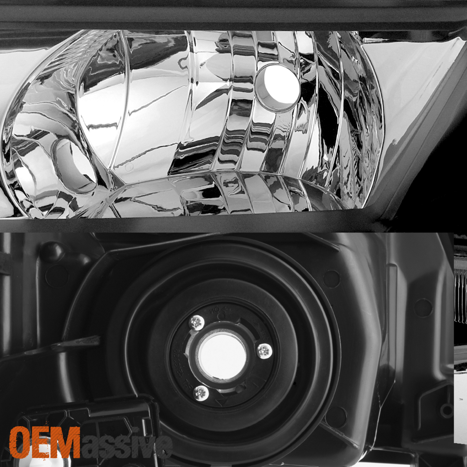 For 07 08 09 Acura MDX [HID Style] Headlights Driver+Passenger Side